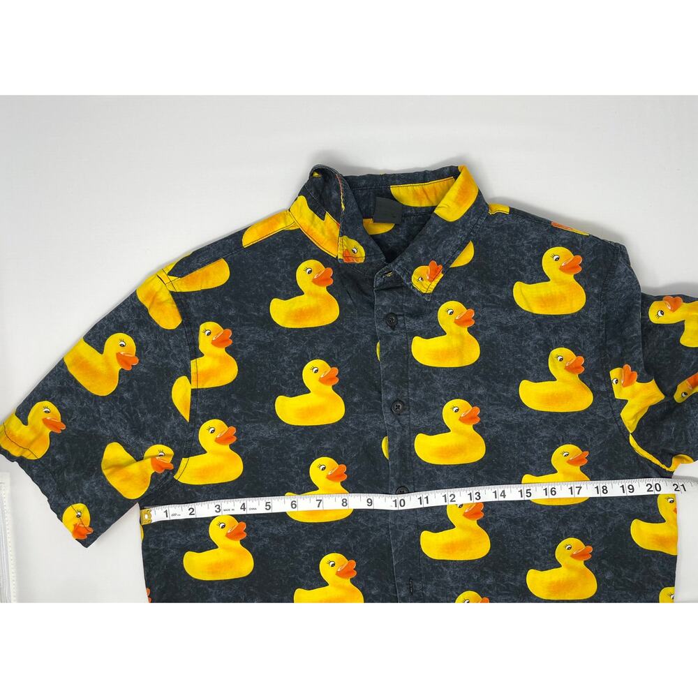 Neff Rubber Ducky Button-Up Men's shirt size Medium - Picture 7 of 7